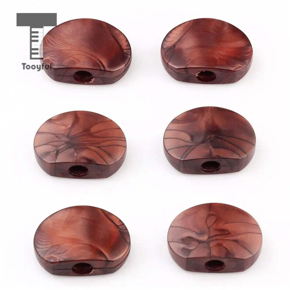 Tooyful Excellent 6Pcs Acrylic Universal Guitar Replacement Machine