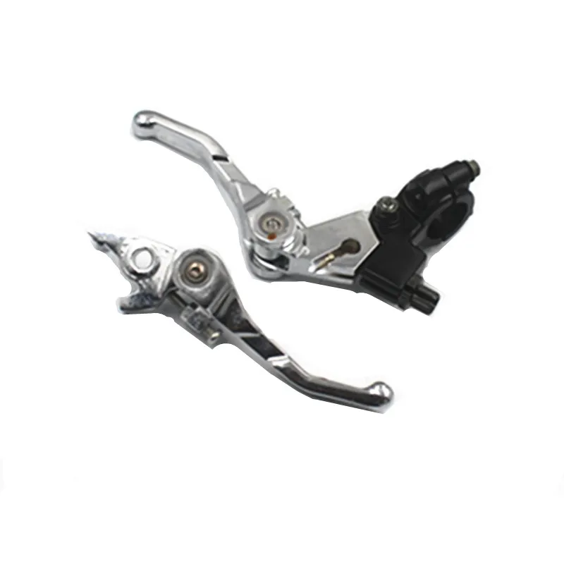 2x складной ручной тормоз сцепления рукоятки рычага для Dirt bike 50cc 70cc 90cc 110cc 125cc 140cc 150cc 160cc мотоцикла