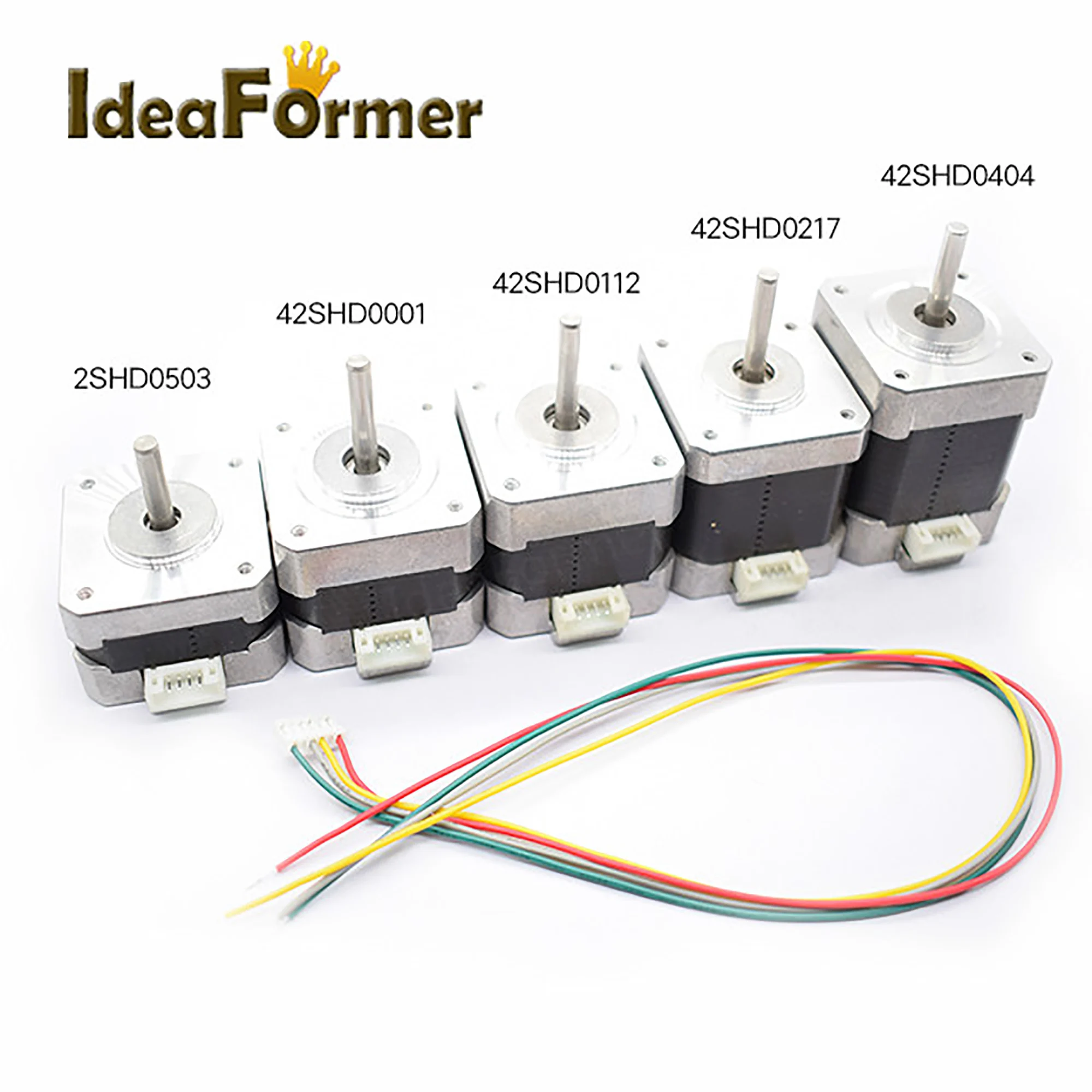5pcs Nema 17 Hybrid Stepper Motors 42 stepper motor Height 26/38/40