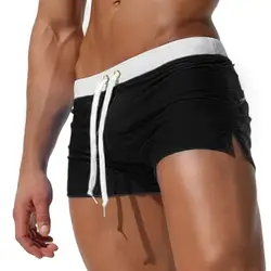Новые для мужчин's плавание ming мужские шорты для купания плавки с карманами мужчин пикантные Мужчин's плавание костюм спортивные ming шорт