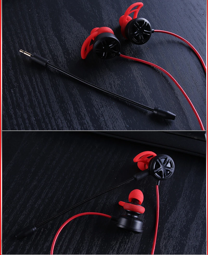 Gaming Earphone Headset With Dual Mic Gaming Earphones Mini PC Gamer With Clear Volume Control For PUBG CSGO Casque Games (4)
