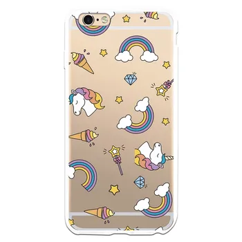

Stand case costume drawing Unicorns Frozen WP009 for Apple IPhone 6 Plus/6 S Plus