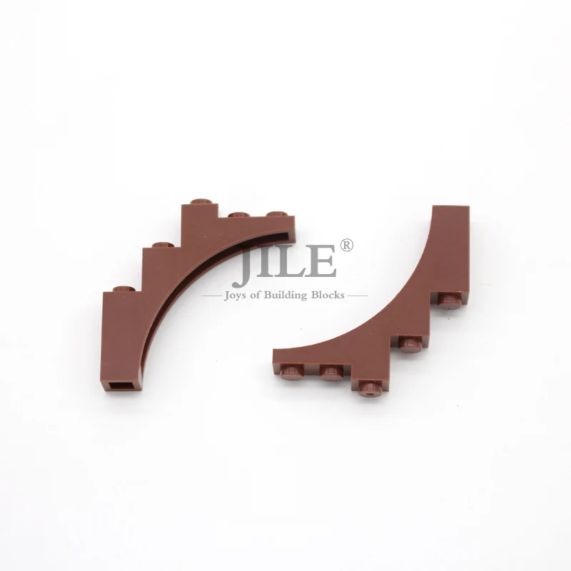 

Free Shipping Moc Brick Arch 1x5x4 Continuous Bow 2339 DIY Enlighten Classic Building Blocks Compatible with Assembles Particles