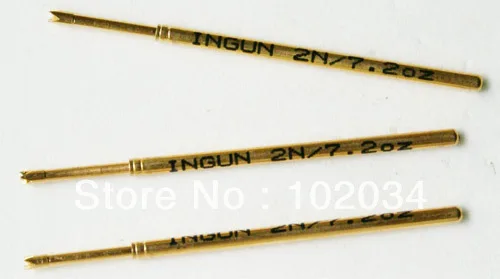 100 шт./лот 100% оригинал INGUN GKS-100-214-106 GKS-100 214 106 A 2000 пружинный Пробник Pogo Pin сделано в