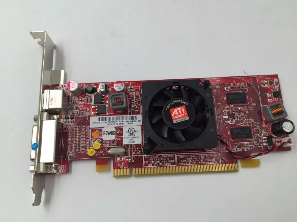 For AMD HD7350 512M 64bit DDR3 03T7093 test working well.