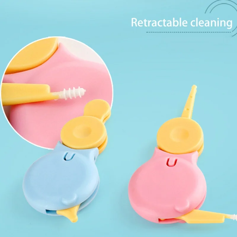 Новорожденный Ухо Нос безопасность Уход очиститель Snot Чистка клип Baby Safe пинцеты для чистки может быть разделен для детской чистки инструмент костюм