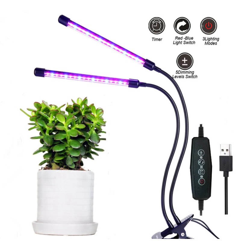 

Growing Lamps LED Grow Light Full Spectrum Plant Lighting Fitolampy For indoor Plants Flowers Seedling Cultivation phyto lamp