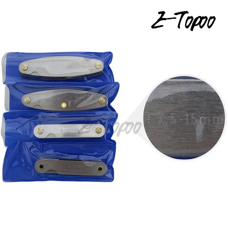 4 предмета в комплекте с малым радиусом манометры R0.3 1.5 R1 7 R7.5 15 R15.5 25