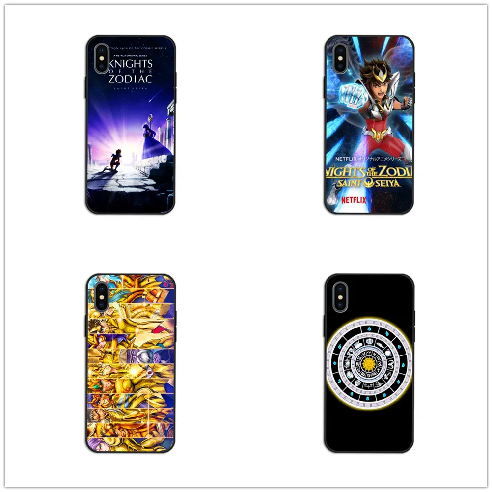 Мягкий чехол для телефона Netflix аниме Святого Сейя рыцари зодиака iphone 8 7 6 plus x xs xr xmax