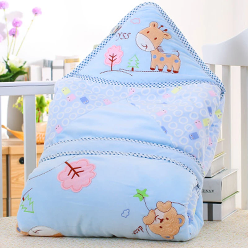 Cartoon Character Blankets Newborn Bedding Baby Quilt Pram Blanket