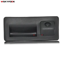 wire wireless car rear view camera for Audi A4 A4L A6 A6L A7 A5 S5 S6 S7 Q5/Q3/A8L/RS5 RS6 Posche Cayenne trunk handle camera