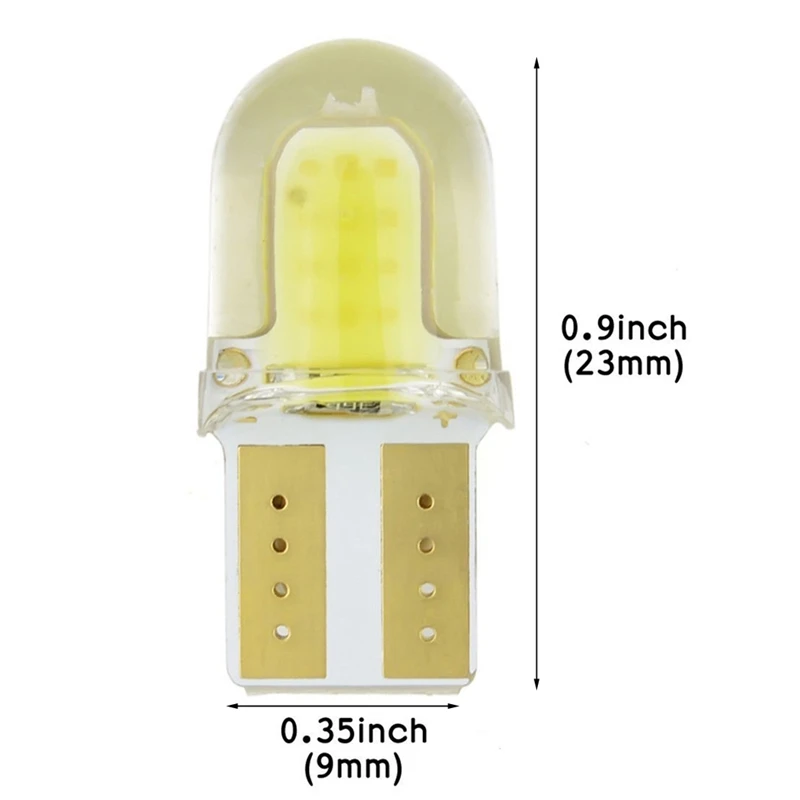 3 шт. W5w Led T10 светодиодные лампы Интерьер светильник 12V авто светодиодный