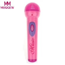 Микрофон для маленьких девочек, караоке, пение, музыкальные игрушки для детей, забавный подарок