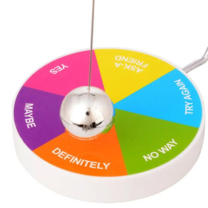 Мяч для принятия решений, креативный маятник, динамическая настольная игрушка, подарок, украшение, магнитный качающийся маятник, игра Fate Fun, аксессуары для стола
