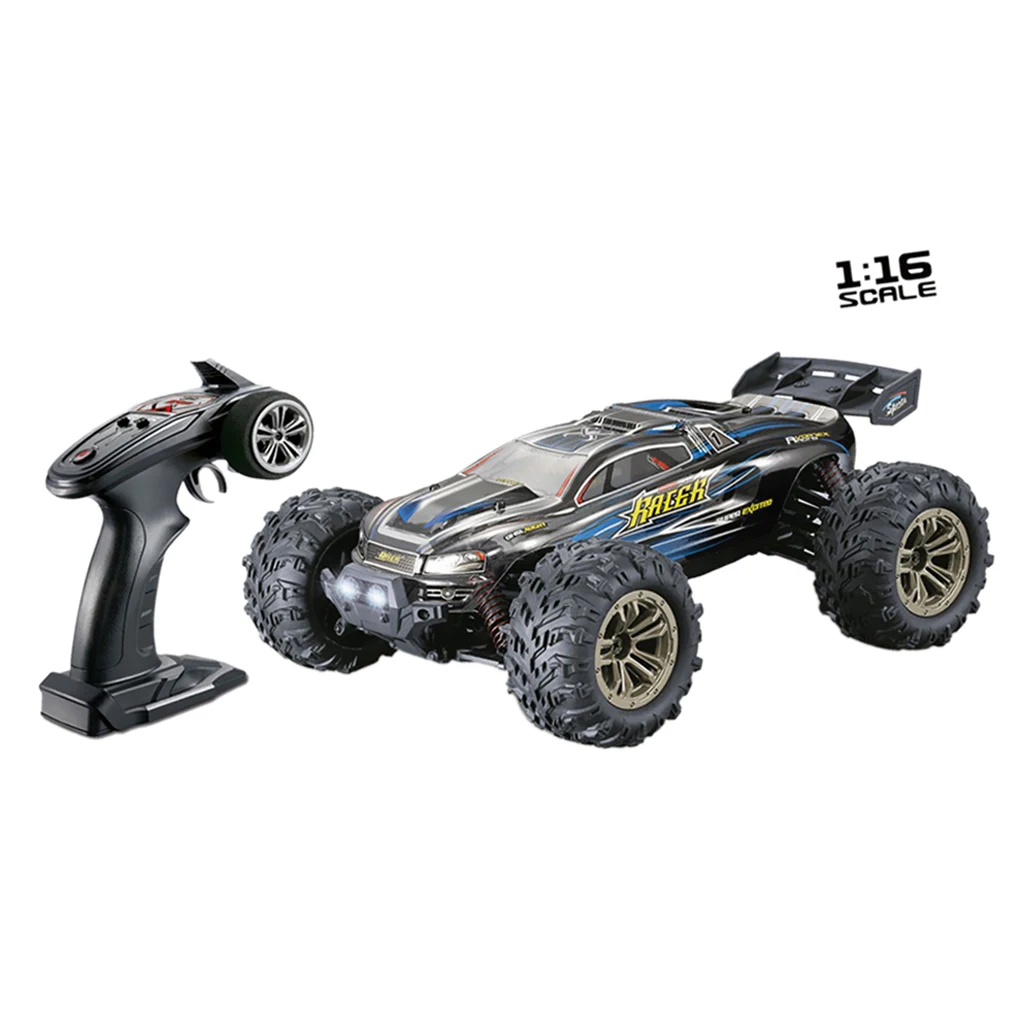RC Cars 4WD 36KM/H High Speed Racing Car 1/16 Scale Remote Control Monster Truck Off-Road Car Big Foot Electric Power Buggy Toy