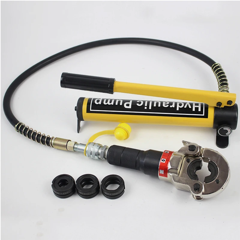 Hydraulic Pipe Crimping Tool GC 1528H with Hand Pump V15,V18,V22,V28in Hydraulic Tools from