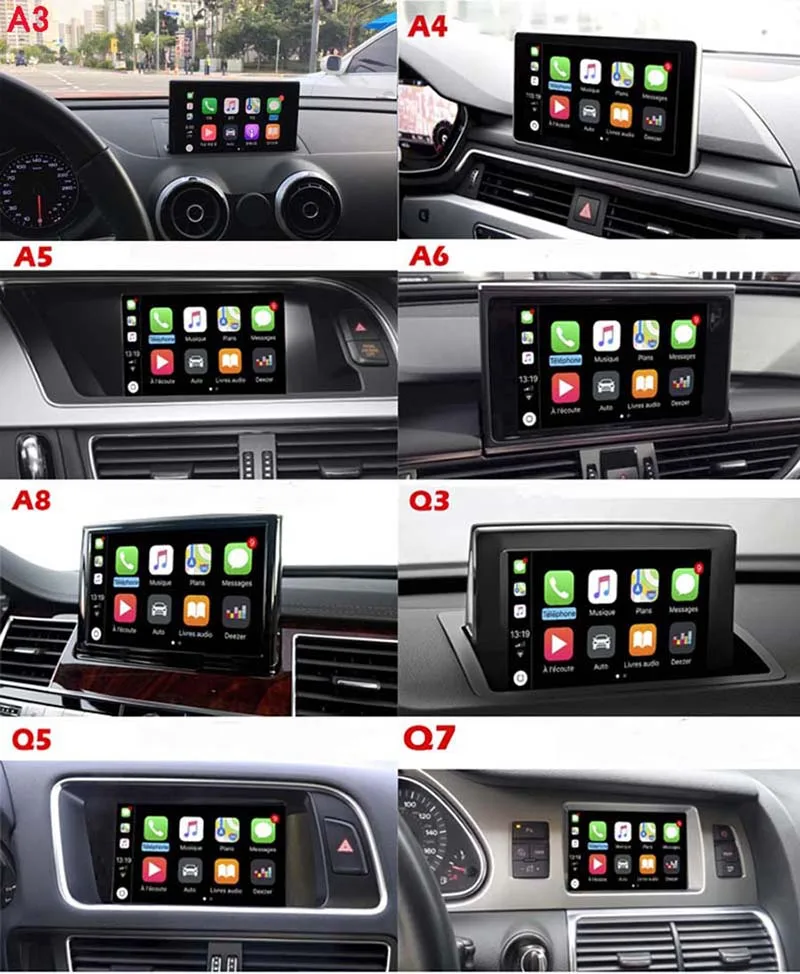 Sinairyu беспроводной Apple Carplay/Android Авто решение для Audi Q5 A4 A5 A6 A7 Q7 A3 Q3 Q2 B9 MMI с обратной камерой для Audi