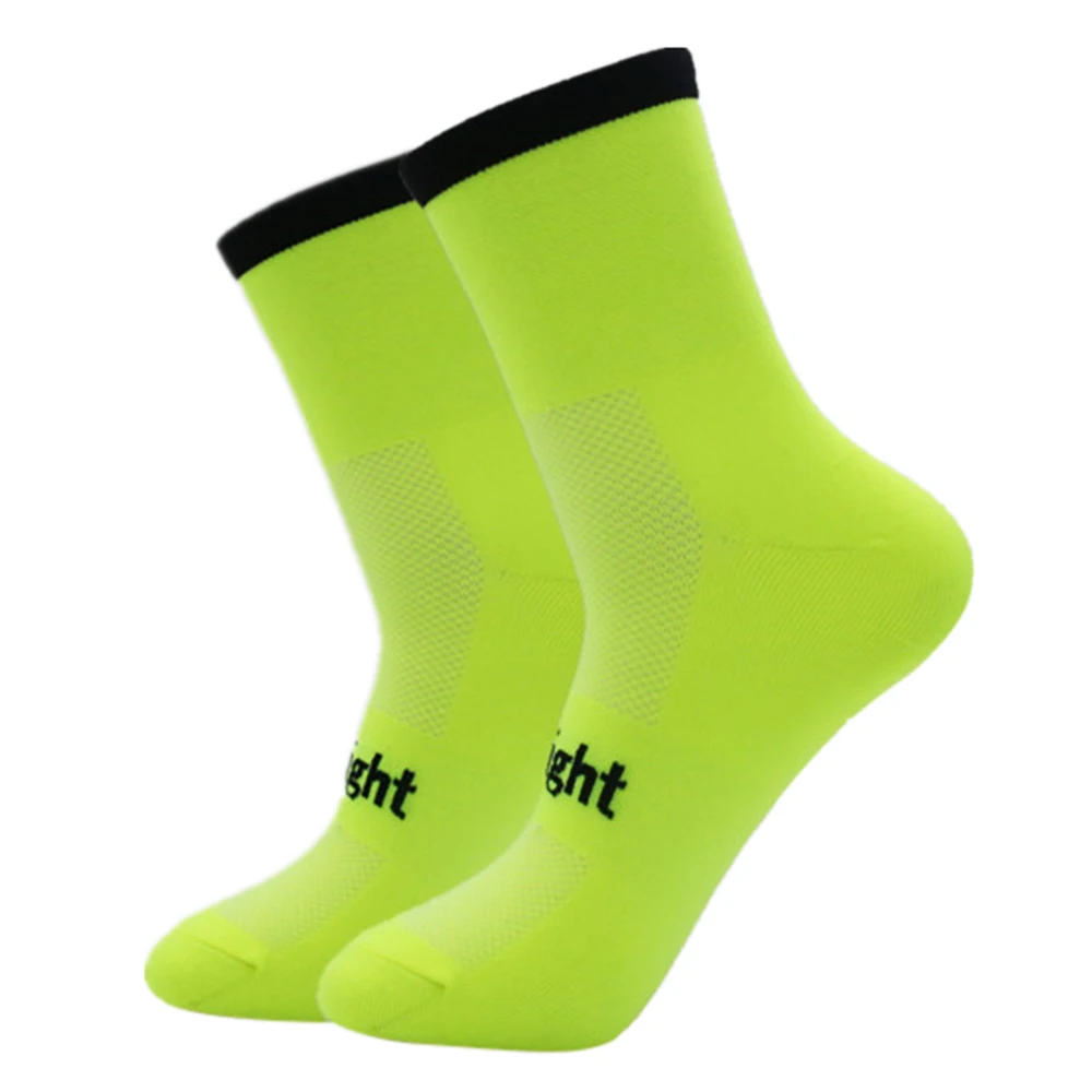 SkyKnight Moisture-Wicking Bike Cycling Socks Men Women Racing Running Gym Training Sports Sock Size 7-12