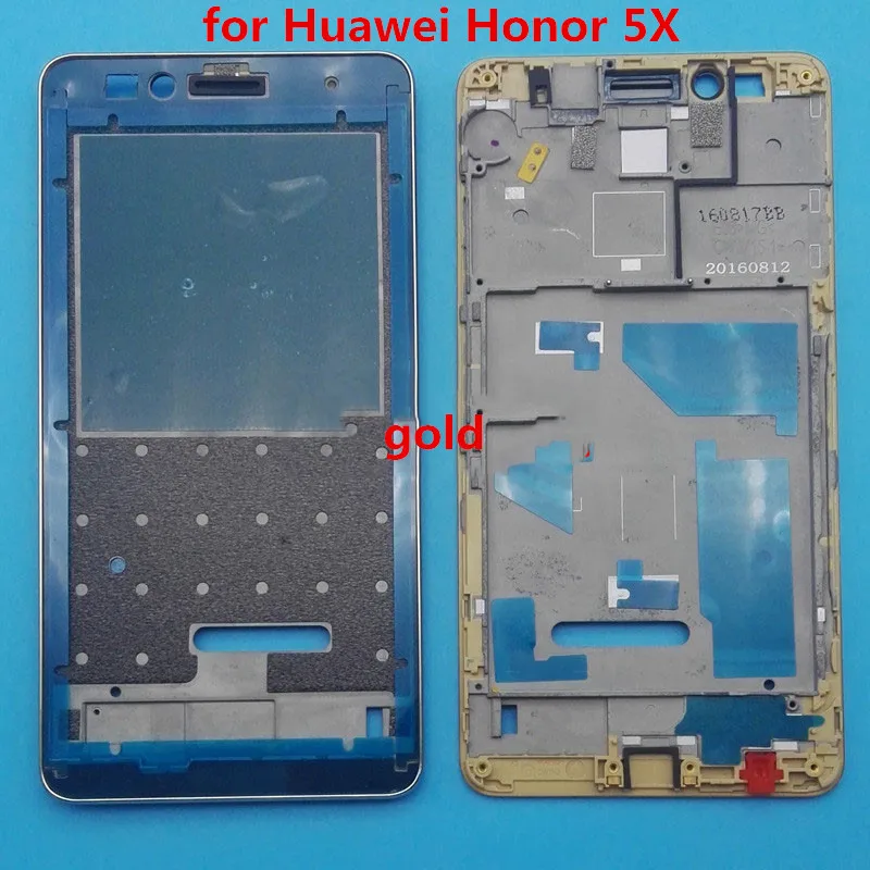 

middle frame For Honor Glory Play 5X KIW-L21 L23 L24+Middle Frame Bezel Housing Replacement For Huawei honor 5x