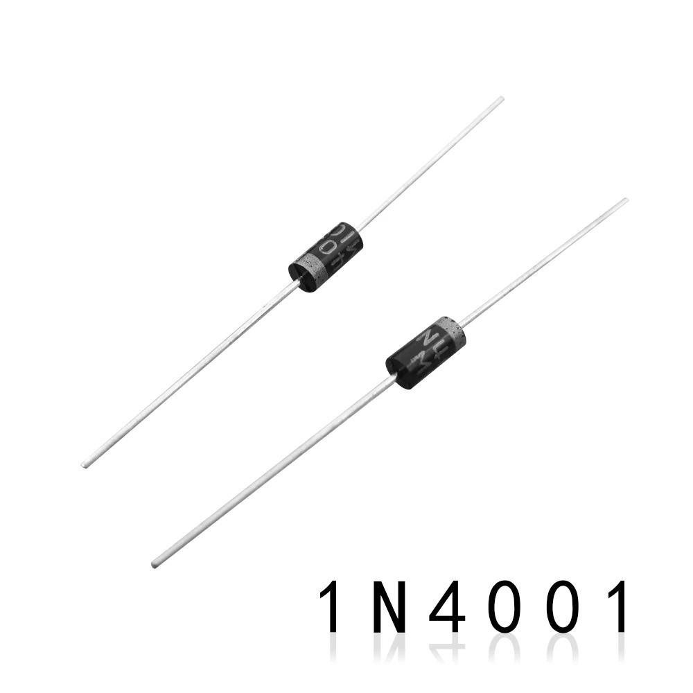 1000pcs 1n4001 in4001 1a 50v do-41 rectifier diodes 