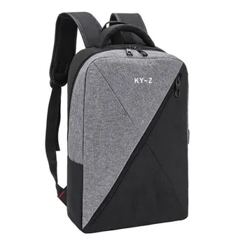 

Women Men Backpack Stitching School Bags For Boy Girls Male Female USB Interface Laptop Backpack Travel Backpack Mochila