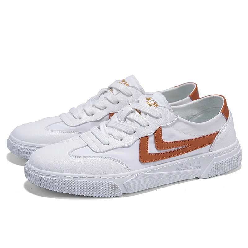 

Men Sneakers Soft leather Breathable running Casual Flat Shoes Fashion Lac-up Man Shoes Lightweight outdoor Walking Sneakers