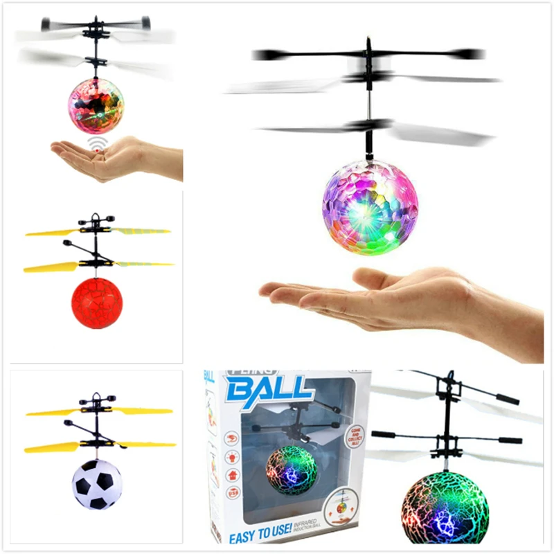 

RC Toy EpochAir RC Flying Ball Drone Helicopter Ball Built-in Shinning LED Lighting for Kids Teenagers Colorful Flyings Gifts