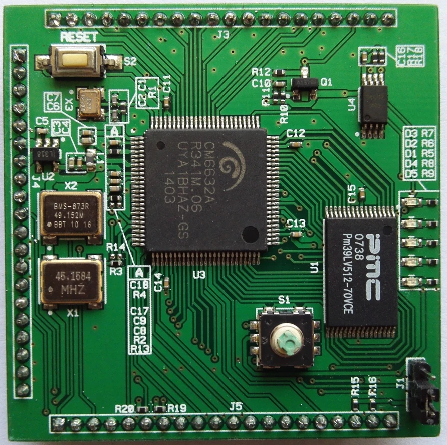 

CM6632A full function daughter card /USB HiFi Interface DAC ADC SPDIF MIDI 384K DSD