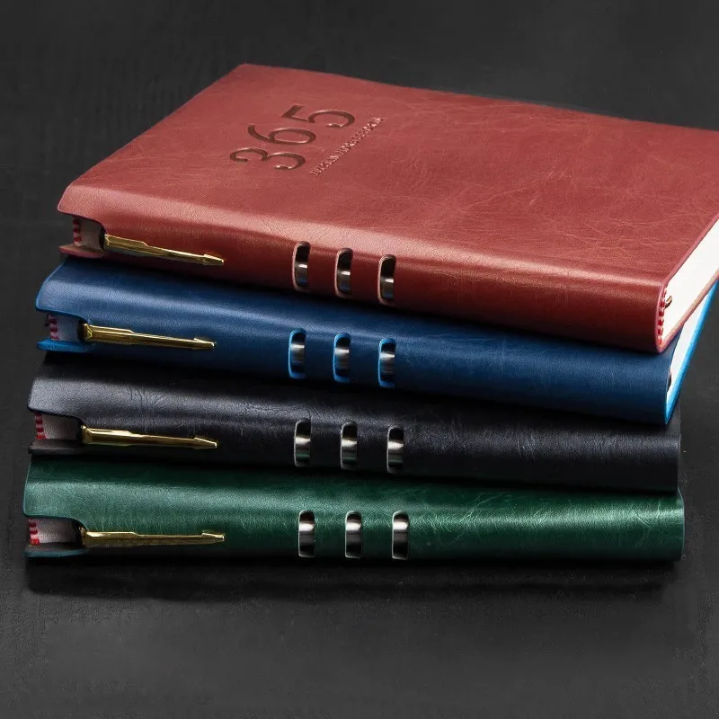 

Schedule 365 days daily plan self-filling efficiency manual work account book creative diary notebook book