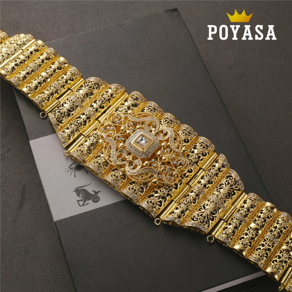 

free shipping Moroccan Caftan wedding gold and silver Metal belt for women