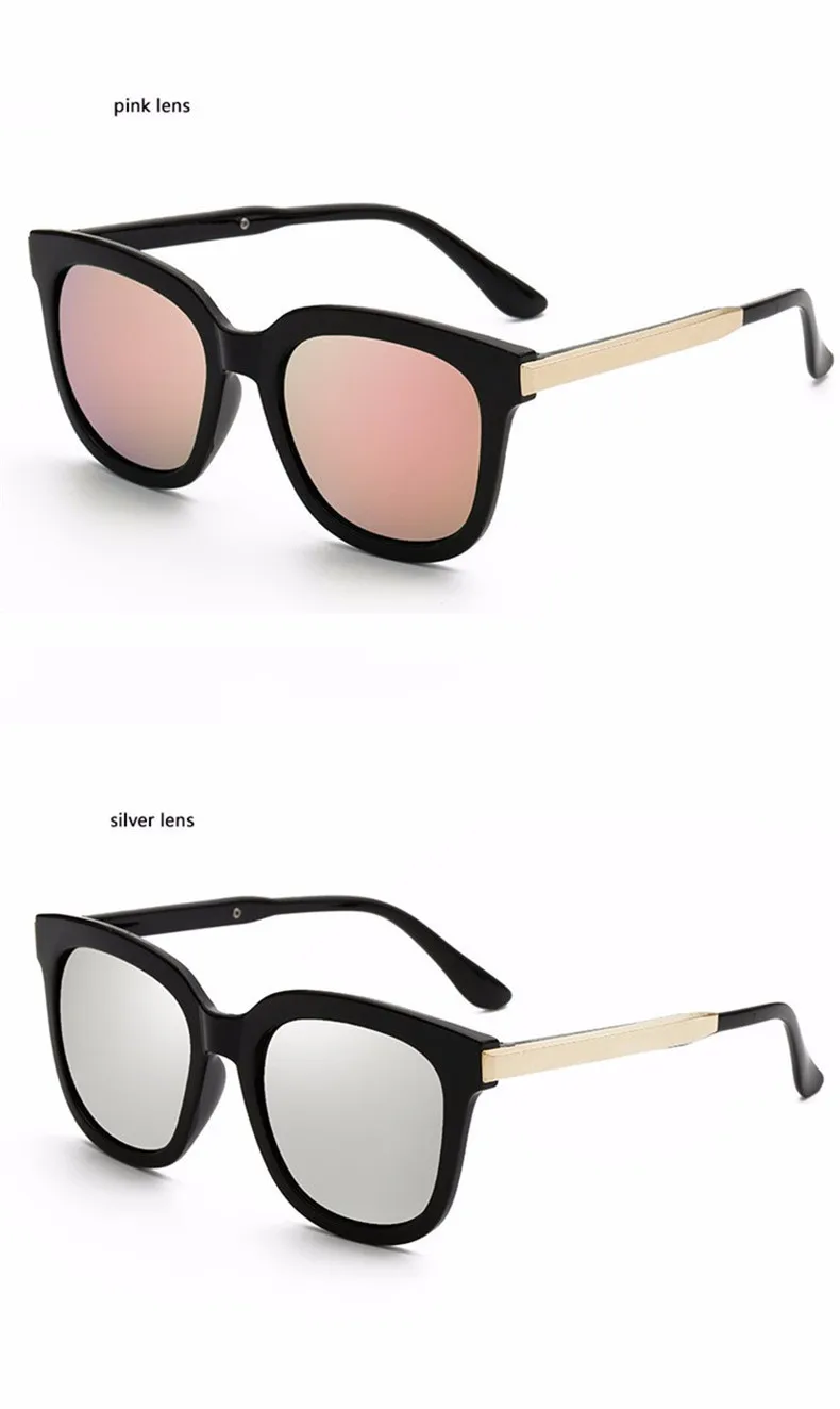 High Quality Couple Square Sunglasses Women Brand Designer Vintage Retro sun glasses for women Men Sunglass Mirror Lunette Femme (12)