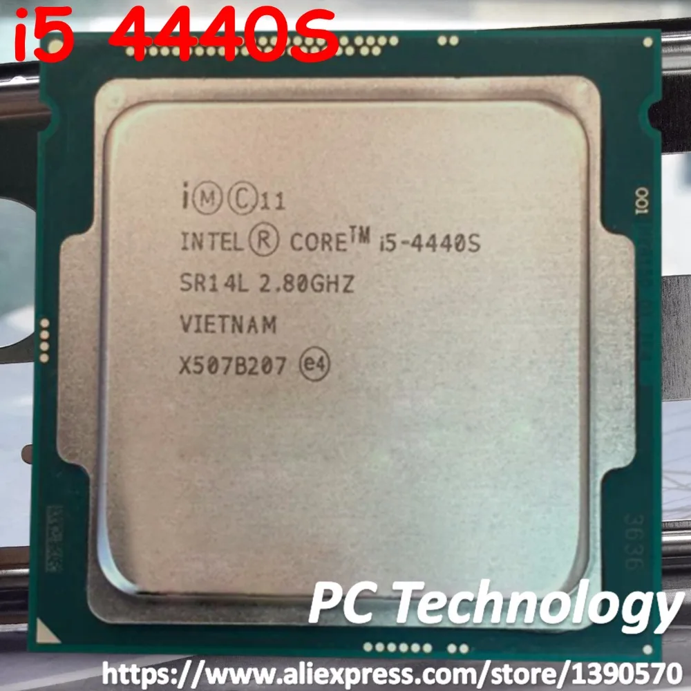 Intel core I5 4440 S SR14L Процессор 2,80 ГГц 6 м 65 Вт 22nm LGA1150 I5-4440S Настольный четырехъядерный процессор