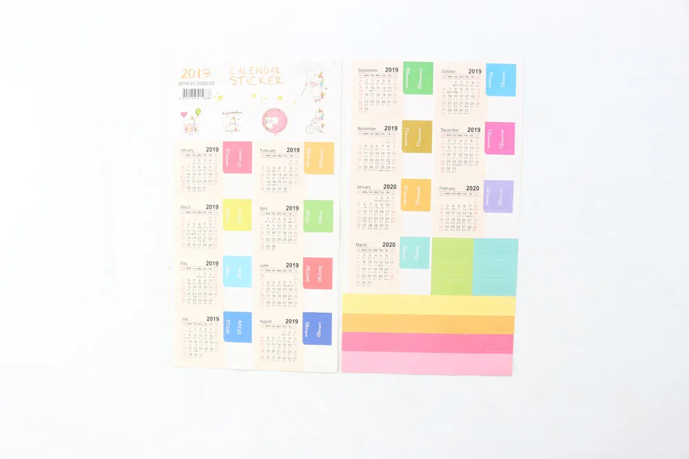 2019 stickers