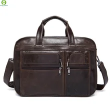 New Man Handbag 100% Genuine Leather Business Messenger Bag Men Computer Shoulder Bag delicate ad luxurious maleta briefcase