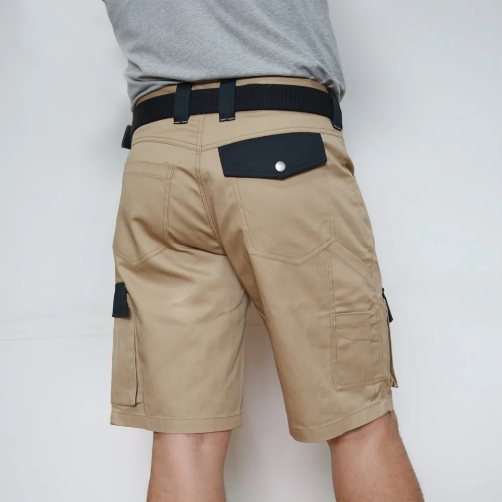 2018 New Design Men Cargo Shorts Summer Casual Working Shorts Hard Wearing Short For Men Plus Size Khaki Grey ID712