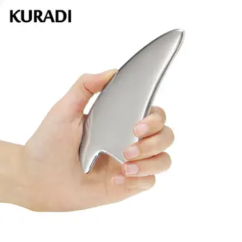 

304 Stainless IASTM Steel GuaSha Scraper Board Massager Electrode Scraper Physical Therapy Muscle Meridian Massage Body Health