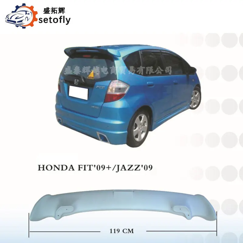 ABS задний спойлер для HONDA FIT JAZZ 2009-2013 год |