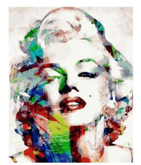 21196 Marilyn Monroe-наборы для раскрашивания по номерам взрослых сделай сам | Дом и сад