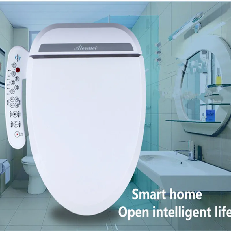 Slimme toiletbril Flusher,niet-elektrische zelfreinigende