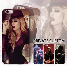 Custom Smartphone Cases For apple iPhone 7plus 7 6plus 6s 6 5s 5 se DIY Cover Photo Customized Case with Steel film Glass