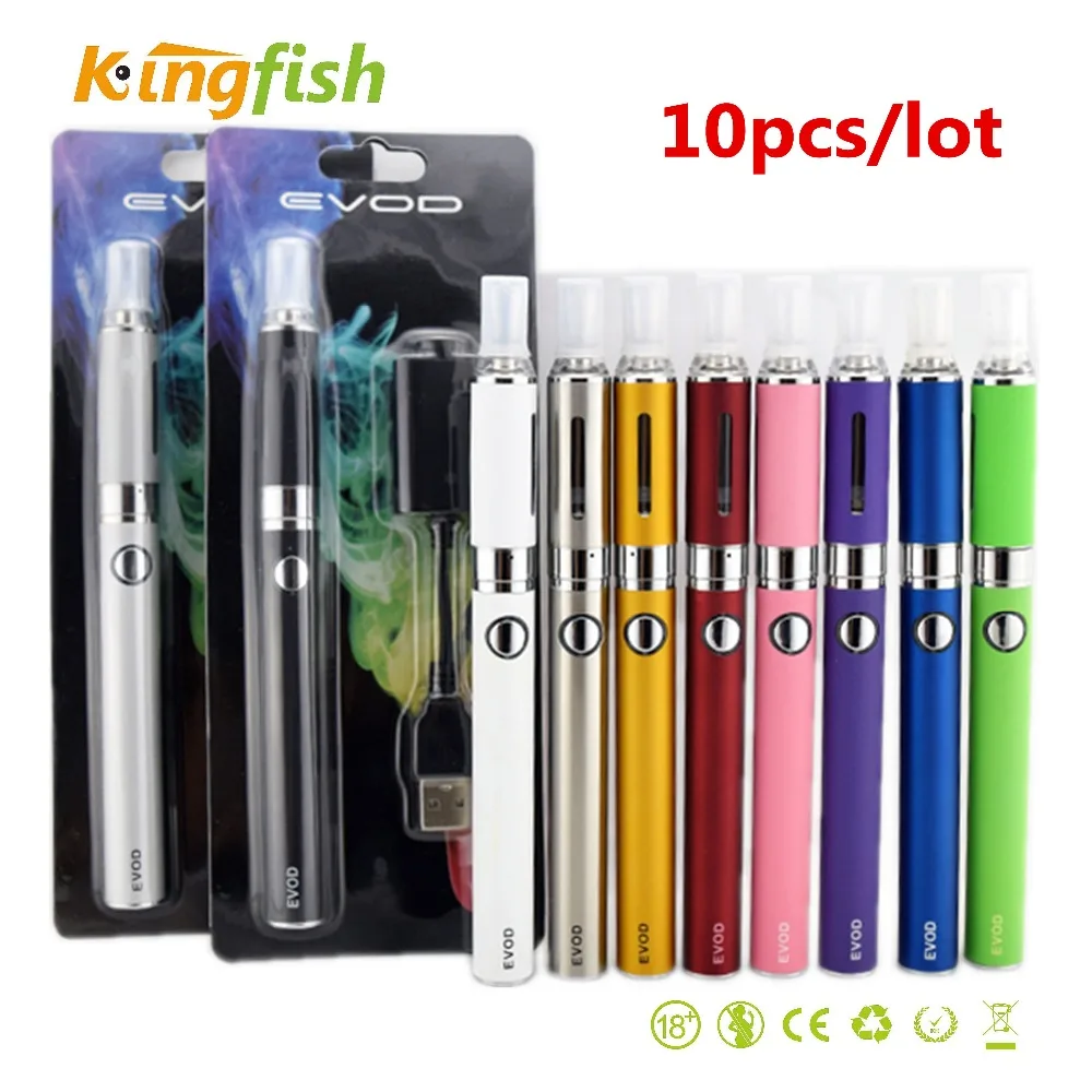 EVOD MT3 blister Kit High quality vape electronic cigarette e cig with EVOD Ego Battery  MT3 vaporizer e cigarette starter kit