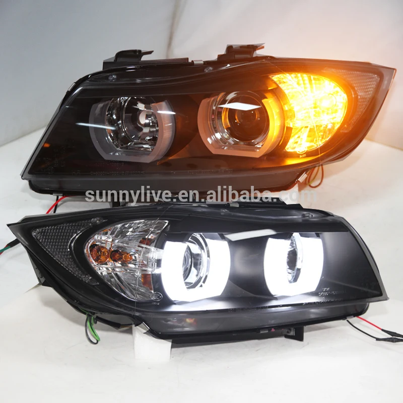 Для BMW E90 330I 320I 318i светодиодная фара Angel Eyes SN|led angel eyes|angel eyes headlightled |
