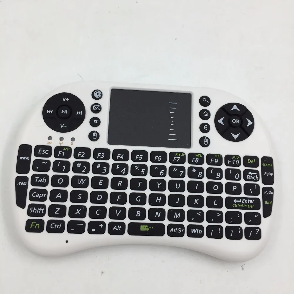 

2.4G wireless English Keyboard mini UKB-500 Mouse Multi-Media Remote Control Touchpad Handheld Keyboard for TV box for mini pc