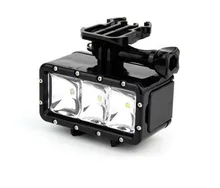 New Underwater Waterproof Diving Flash Light Spot LED Lamp for GoPro Accessories Hero 4/3+SJCAM SJ4000 XiaomiYi