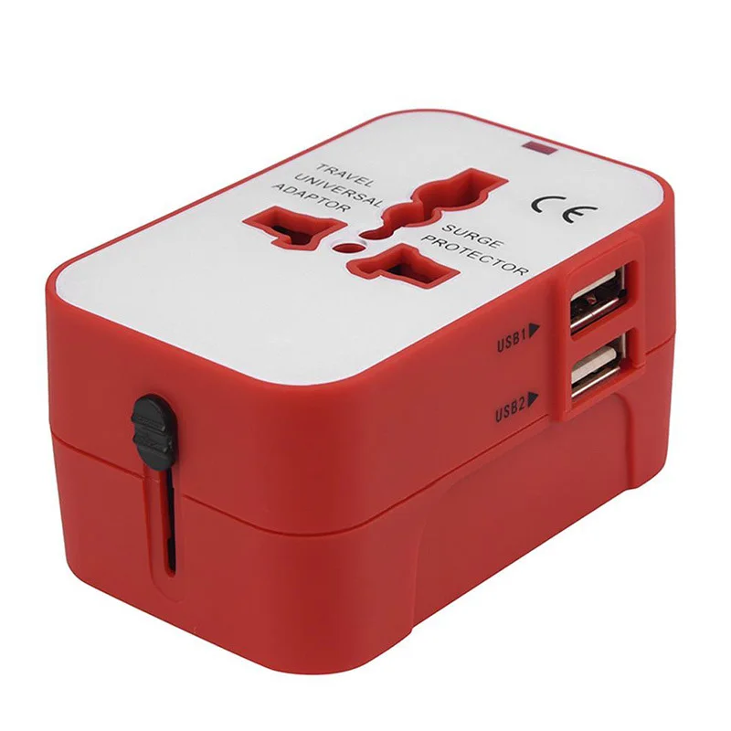 

New Universal Power Adapter Electric Converter US/AU/UK/EU World Travel Plug
