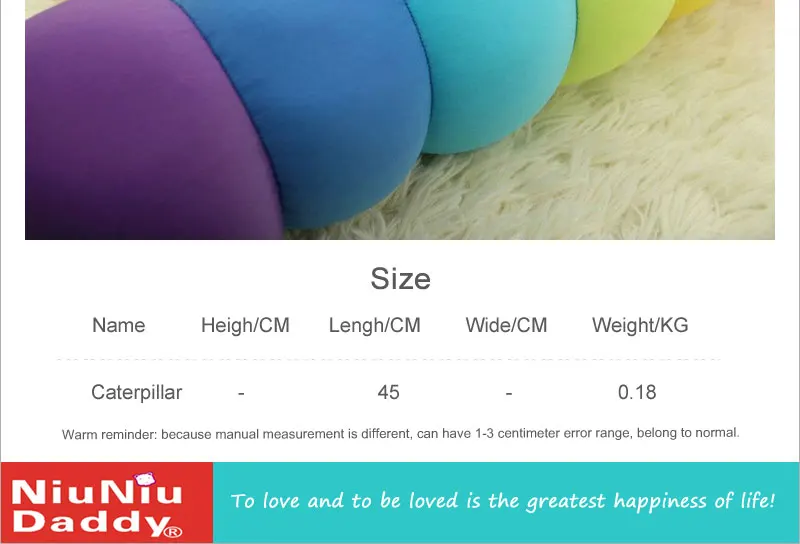 Colorful-Caterpillar_06dollcute animal toysuper softanimal of your petlovely toy