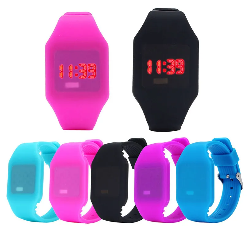 Lanie New Children's Watches Silicone LED Sports Bracelet Digital Wrist