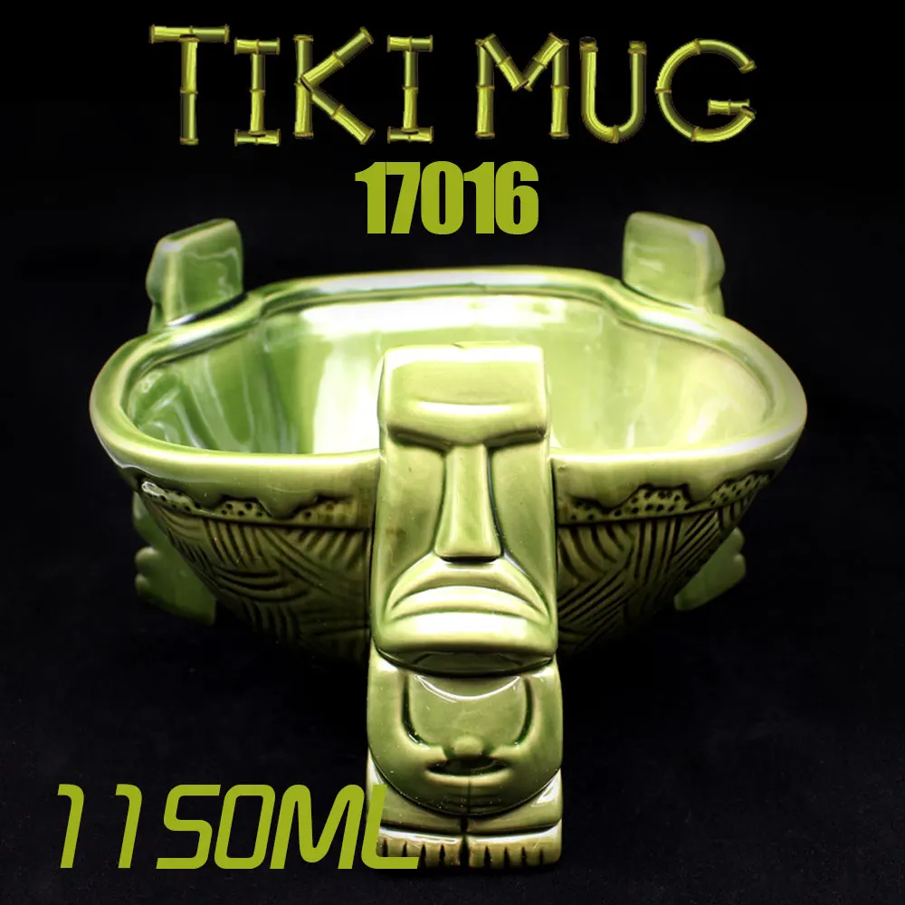 Большая чаша Tiki Коктейльная чашка кружка для пива и вина керамические кружки