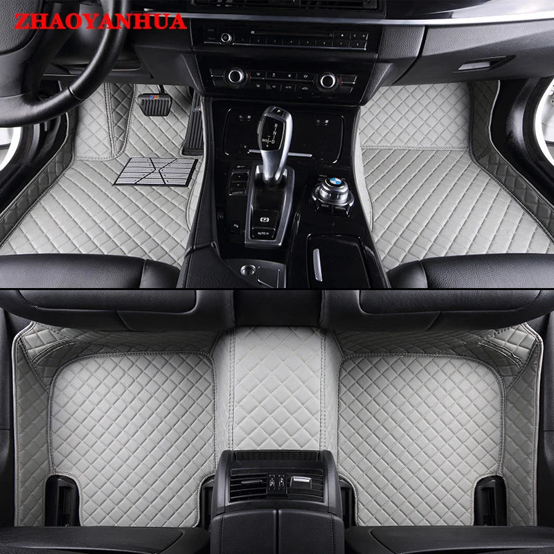 Автомобильные коврики ZHAOYANHUA на заказ для BYD F0 F3 F6 7 G3 G6 F7 L3 S6 S7 peugeot rcz 307 308 408 508 3008