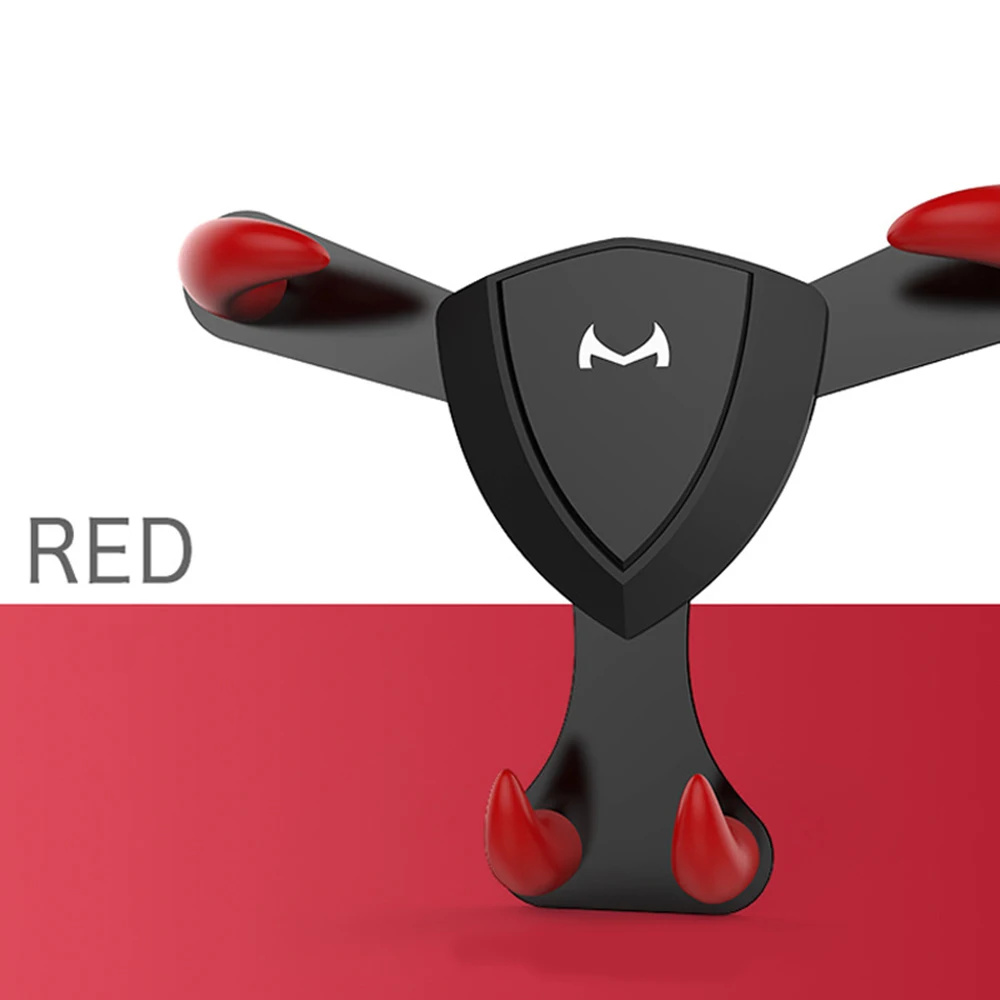 

Car Gravity Mobile Phone Holder Buckle Type Air Outlet Universal Bracket Car Navigation Support Frame Bracket Accessories Vent